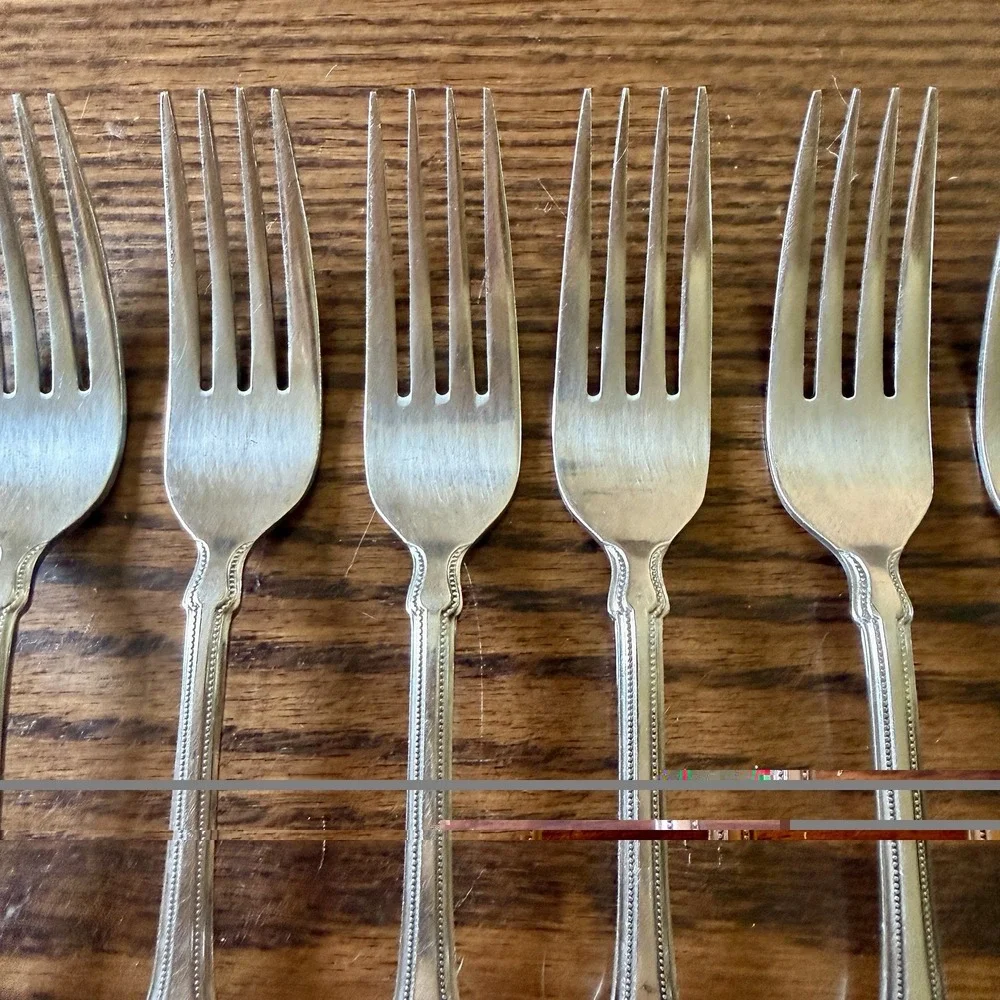 Vtg Rogers Co. Stainless 